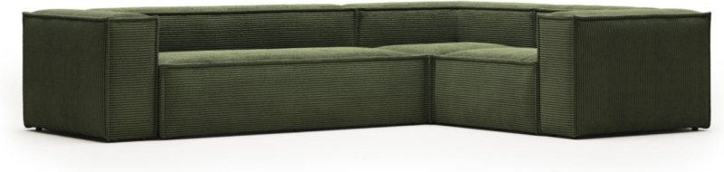 Grøn Hjørnesofa Blok fra Kave Home - Tidløst Design