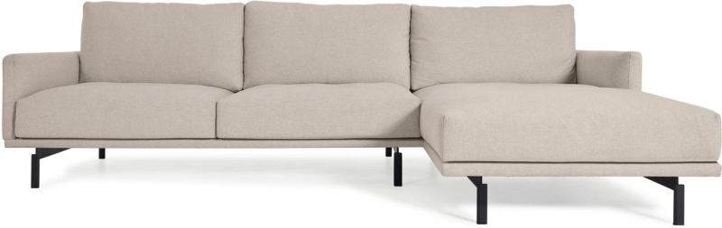Galene 3-Personers Sofa i Beige - Moderne og Komfortabel