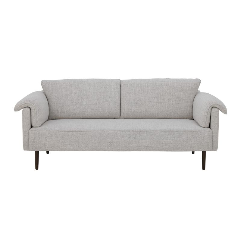 Chesham Sofa i Hvid Polyester og Eg fra Bloomingville