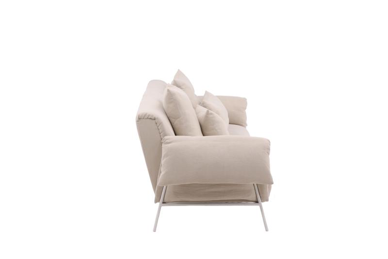 Øckerö Sofa i Hvid Linned fra Vind Collection