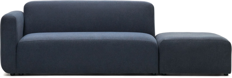 Moderne 2-personers sofa i blå fra Kave Home