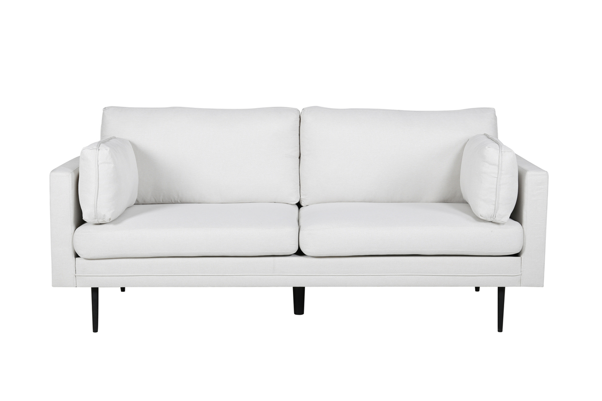 Boom 3 Pers. Sofa   Lys Beige Polyester Og Sort Stål fra Venture Design