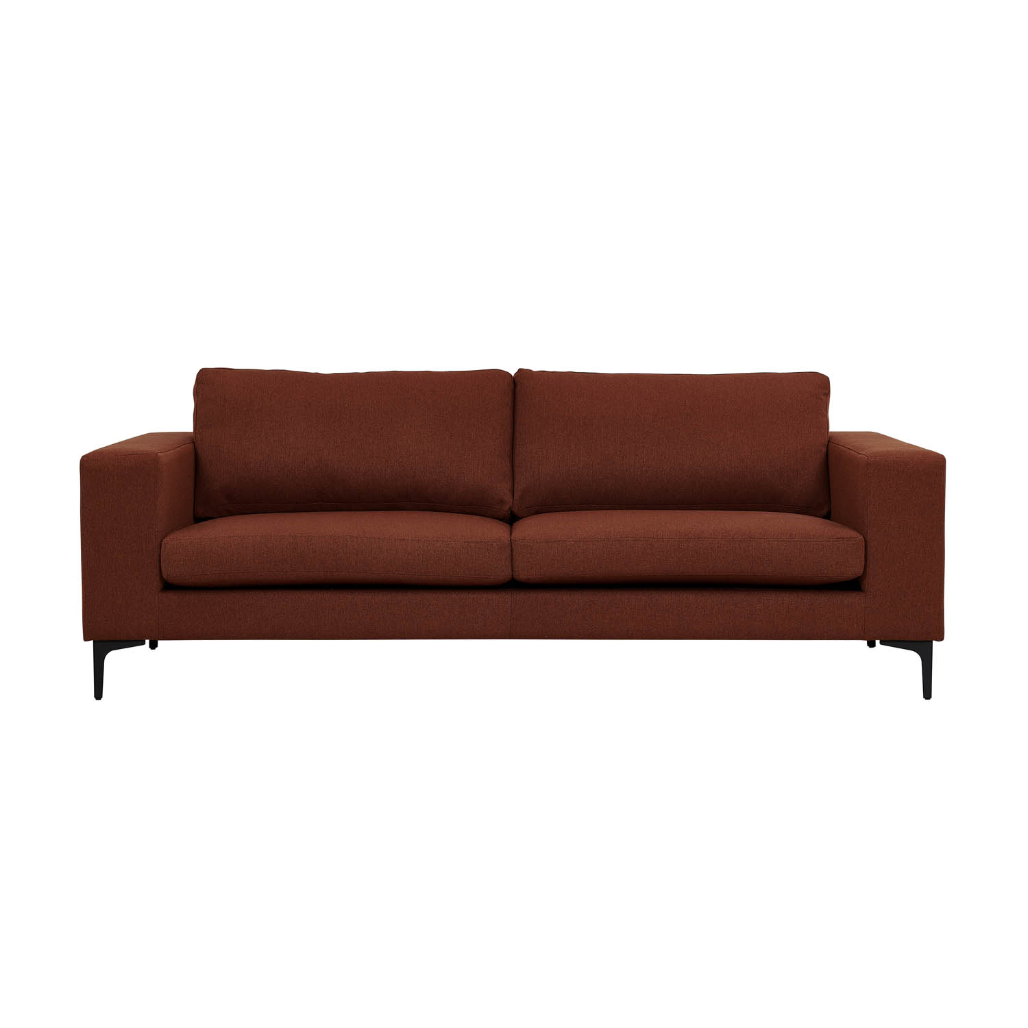 Bolero 3 Pers. Sofa   Rust Polyester Og Sort Metal fra Venture Design