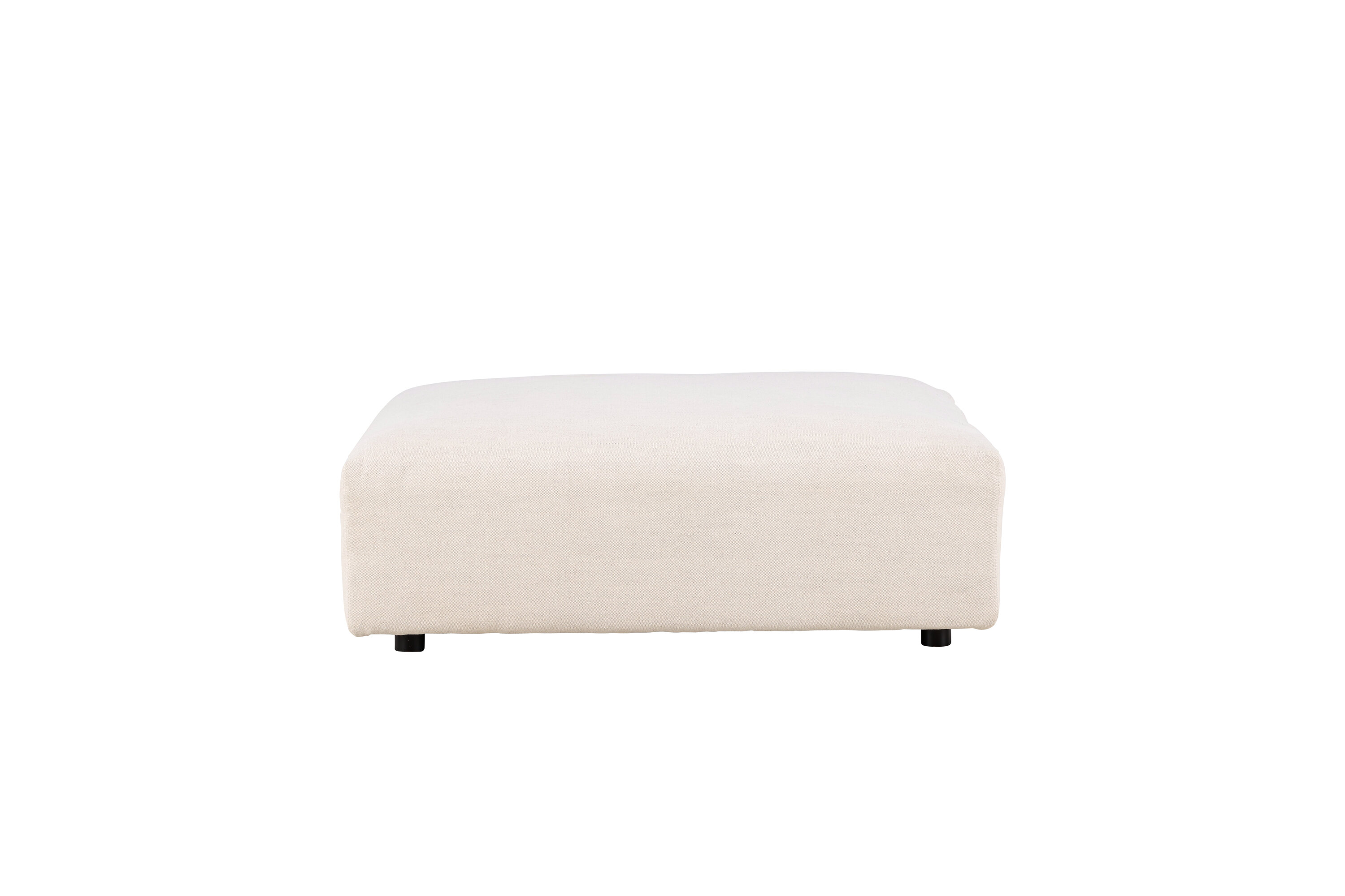 Mavi Modul Sofa Puf, Kvadratisk   Beige Polyester Og Træ (105x105) fra Vind Collection