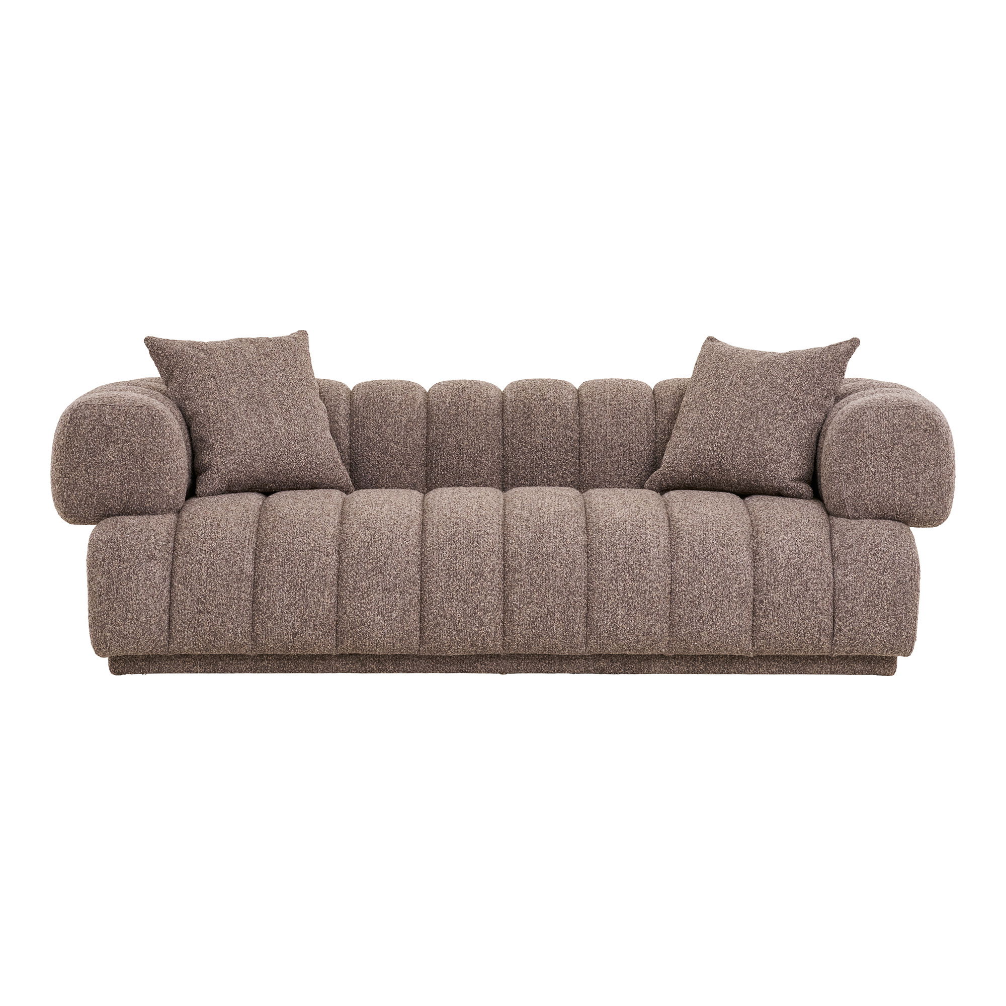 Aurora Sofa   Sofa Med 2 Puder, Brun, Hn1296 fra House Nordic