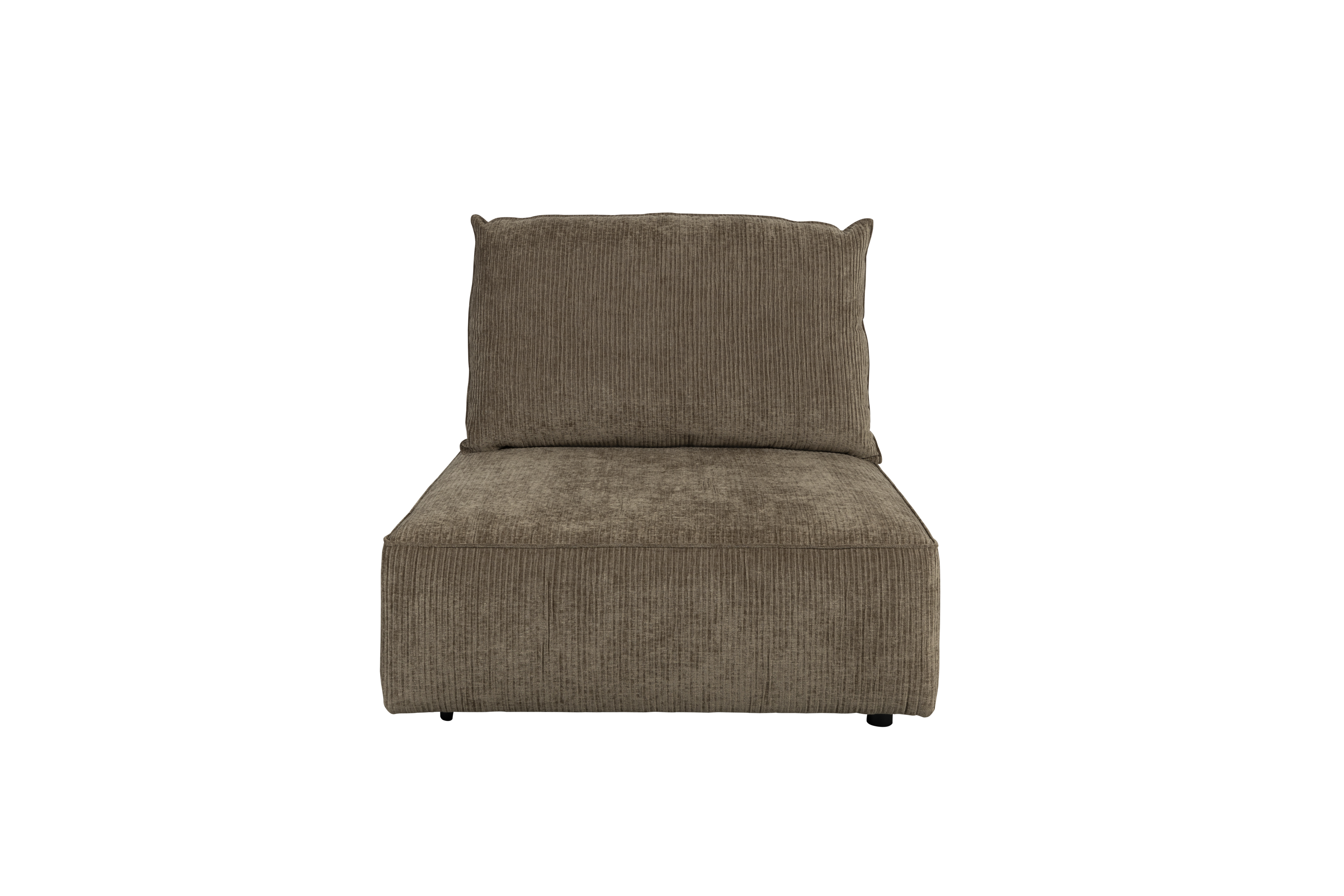 Hunter Sofa Element 1,5 Personers, M. Ryg   Mos Fløjl Og Plast fra Zuiver