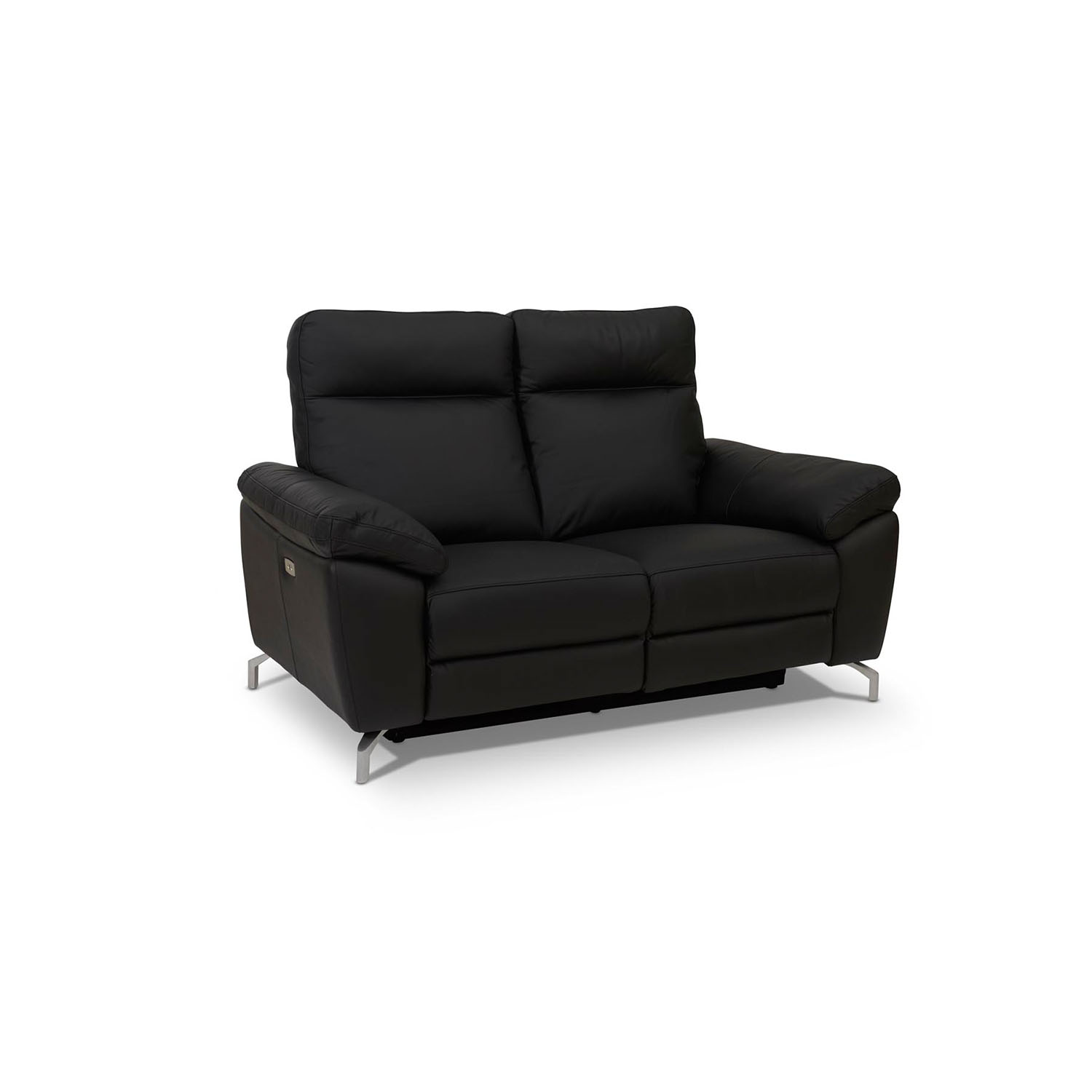Selesta 2 Pers. Sofa   Sort Læder fra Furnhouse