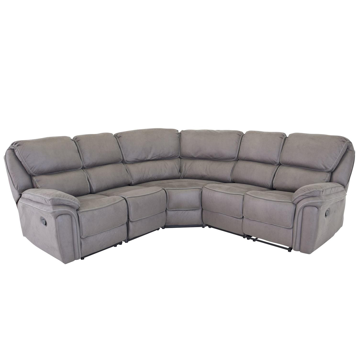Saranda Hjørnesofa, M. Recliner   Grå Stof fra Venture Design