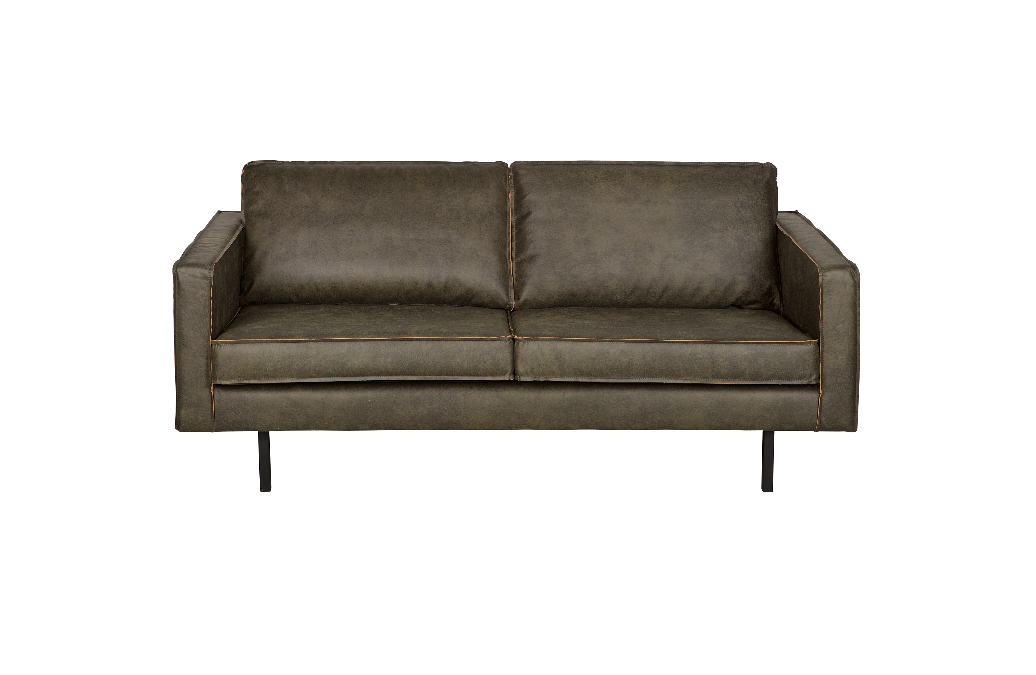 Rodeo 2,5 Pers. Sofa   Army Grøn Stof fra Bepurehome