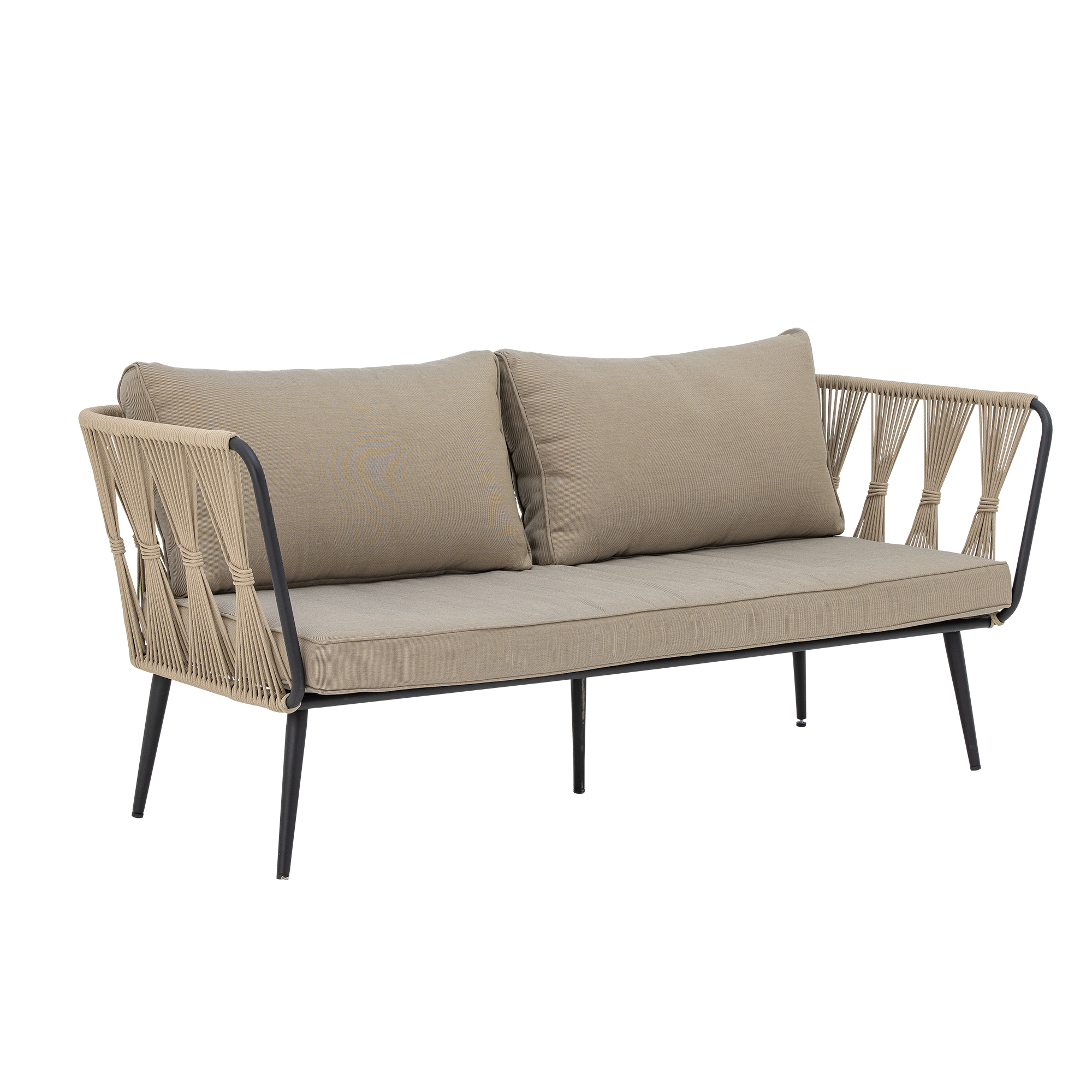 Pavone Sofa, Brun, Metal fra Bloomingville