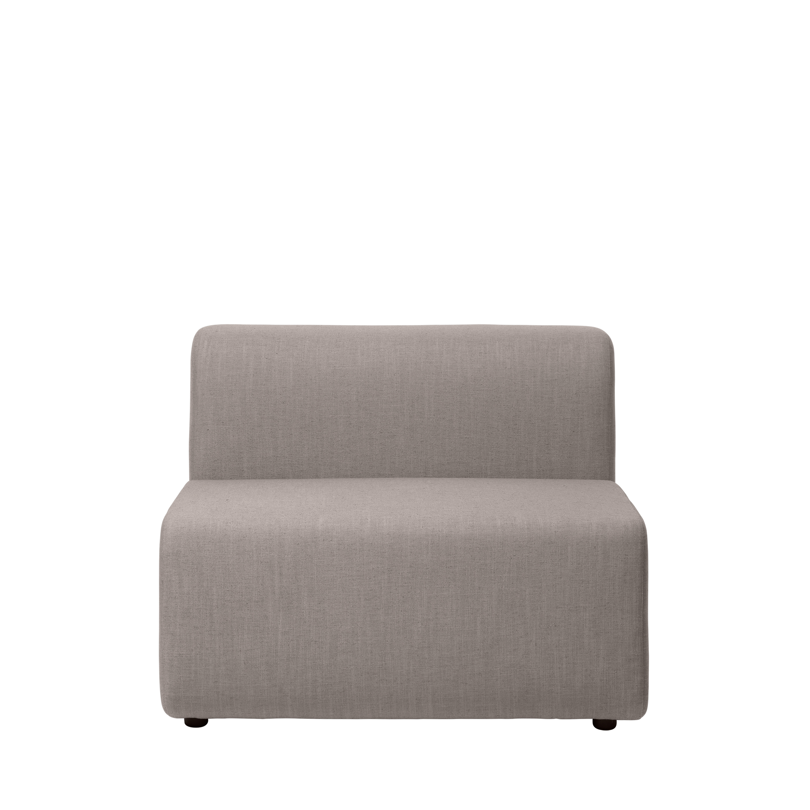 Lagoon Modulsofa Midt   Latte Stof fra Broste Copenhagen