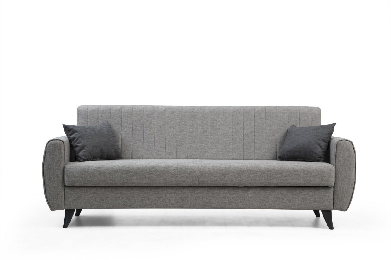 Alkon   Lysegrå 3 Pers. Sovesofa fra Nordvärk