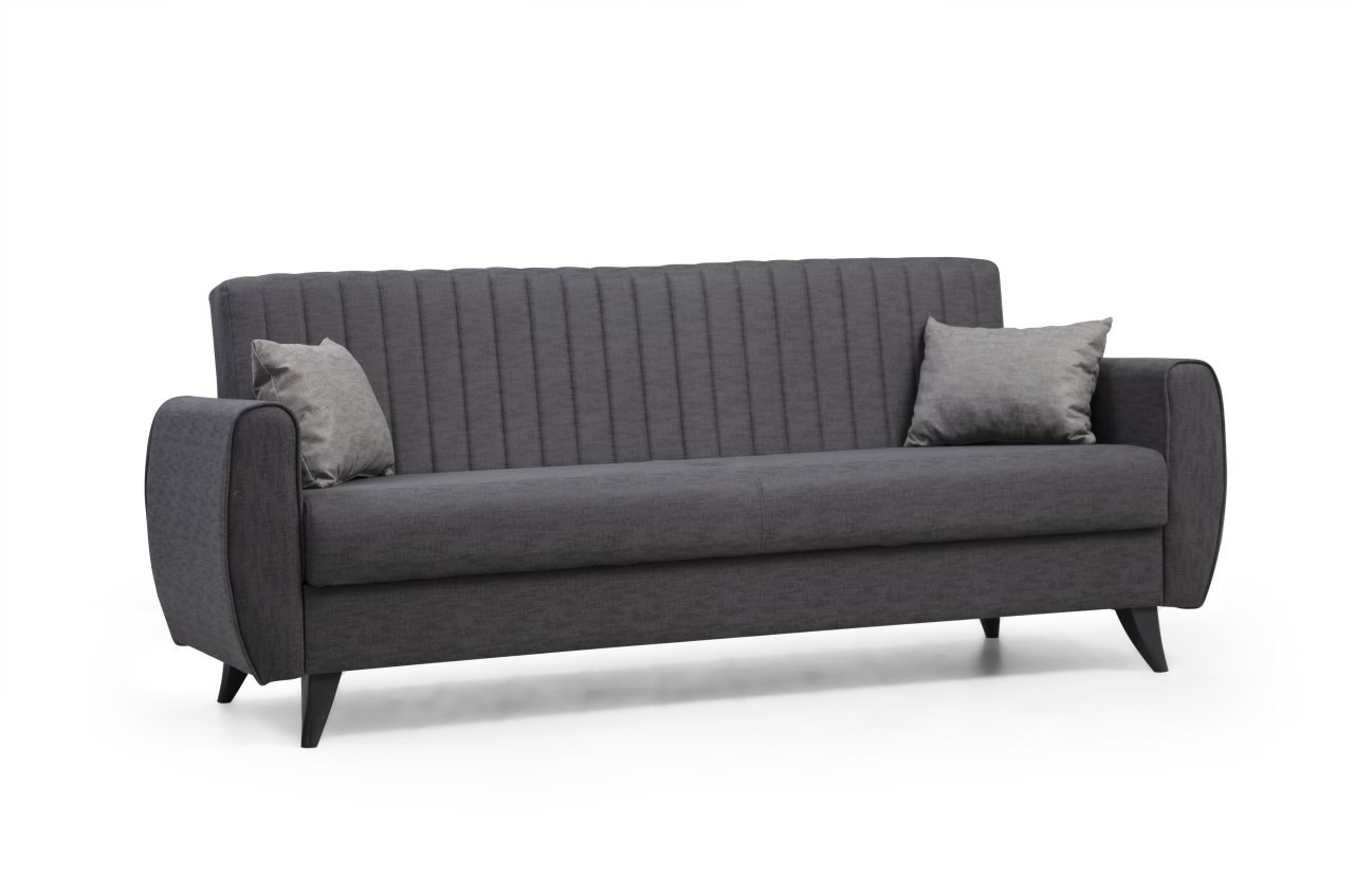Alkon   Mørkegrå 3 Personers Sovesofa fra Nordvärk