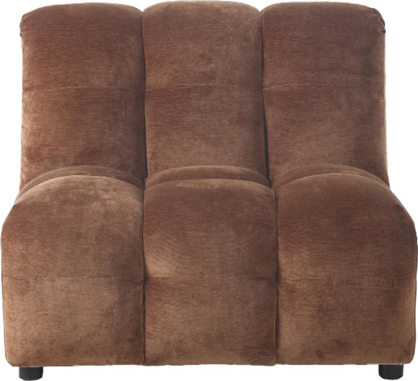 Element, Modulsofa, Valnød, Polyester (l: 102 X H: 84 X B: 100 Cm.) fra Dutchbone