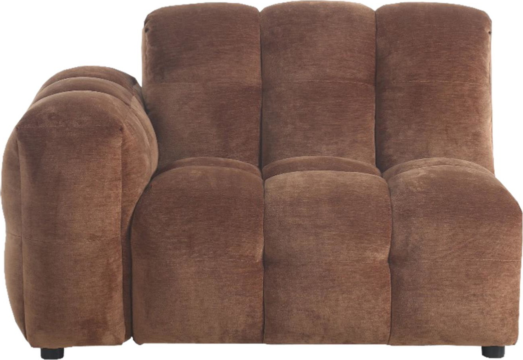 Element, Modulsofa, Valnød, Polyester (l: 102 X H: 84 X B: 132 Cm.) fra Dutchbone