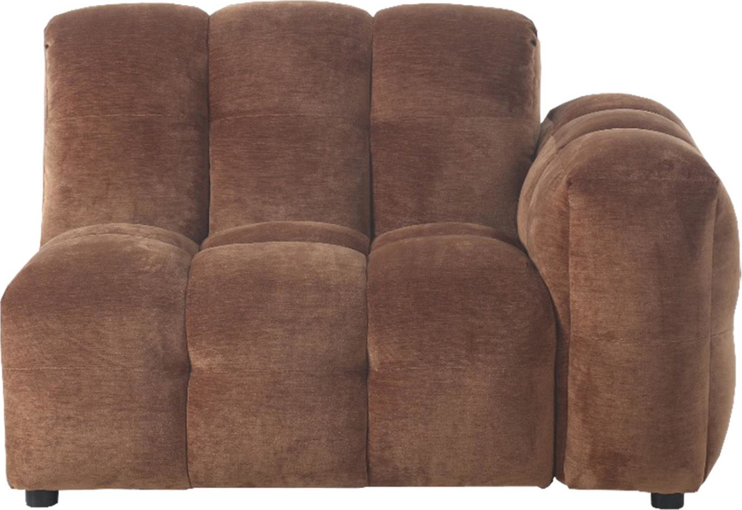 Element, Modulsofa, Valnød, Polyester (l: 102 X H: 84 X B: 132 Cm.) fra Dutchbone