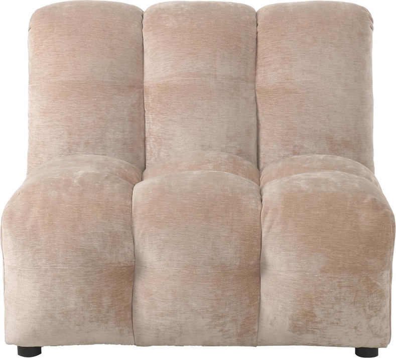 Element, Modulsofa, Stenlysgrå, Polyester (l: 102 X H: 84 X B: 100 Cm.) fra Dutchbone