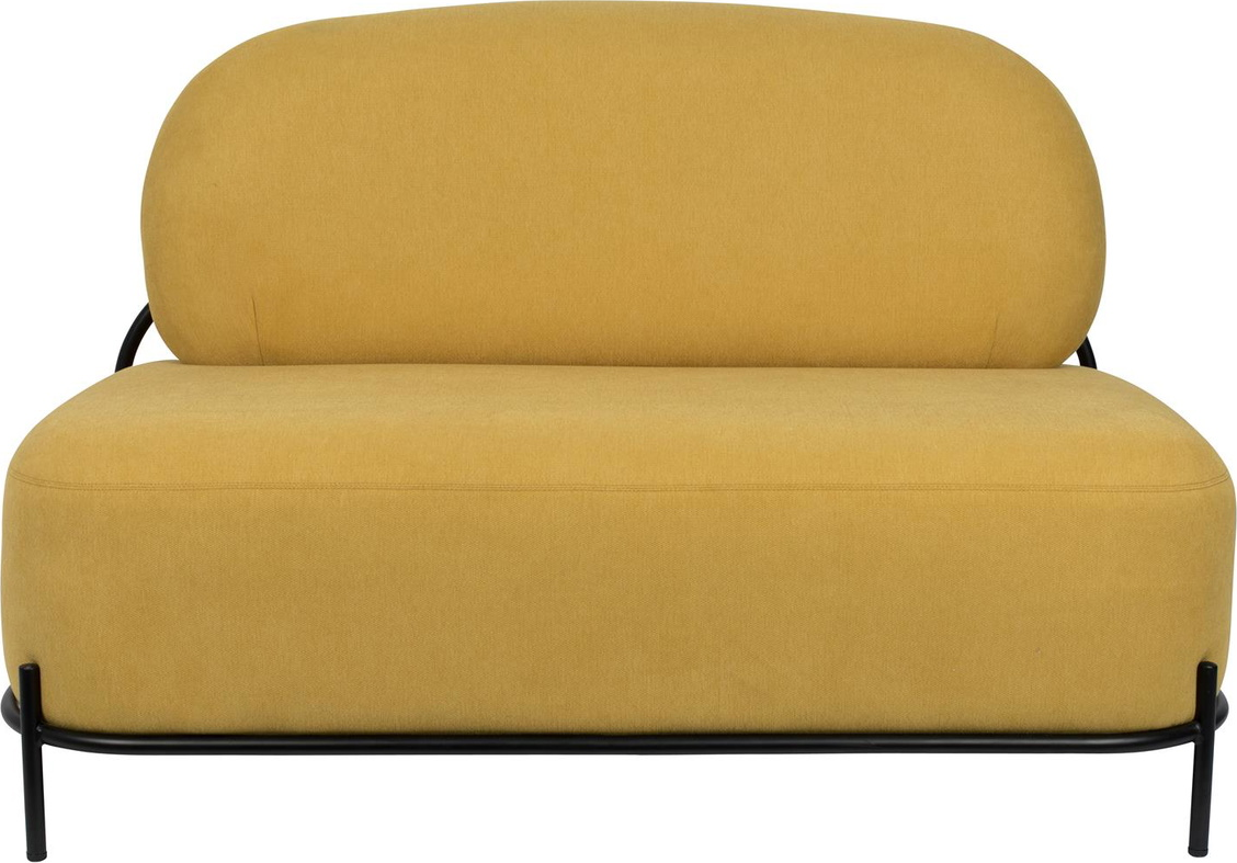 Polly, Loungesofa, Mørk Sand, Stof (l: 71,5 X H: 77 X B: 125 Cm.) fra Studio White