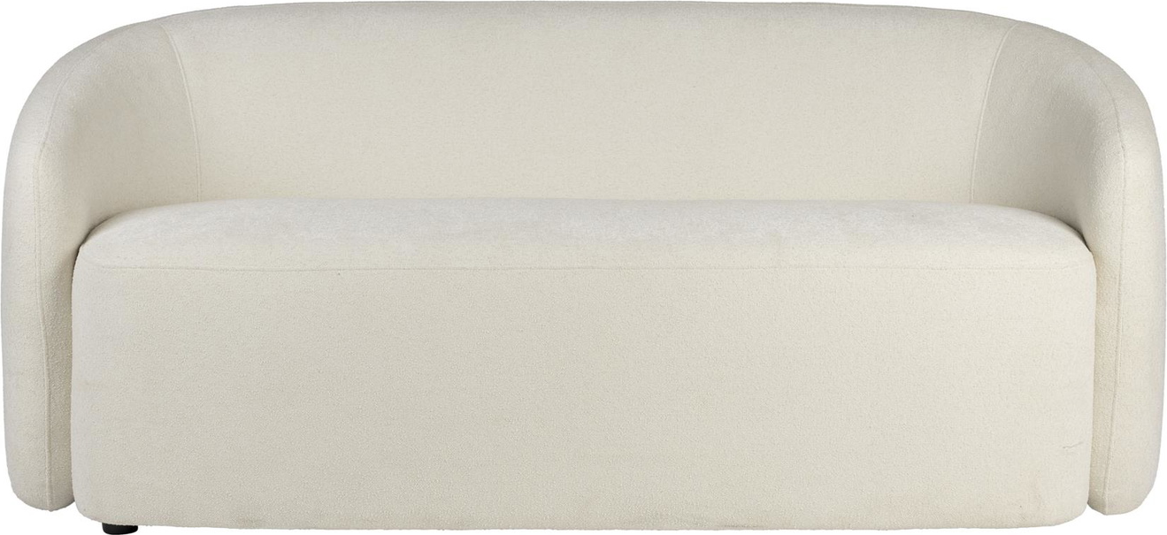 Len, 2 Personers Sofa, Lysgrå, Polyester (l: 87 X H: 75 X B: 181 Cm.) fra Studio White