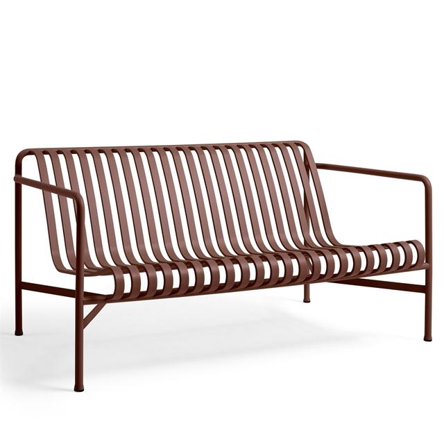Palissade Lounge Sofa Iron Red fra Hay