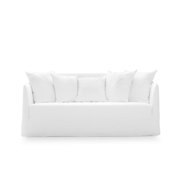 Ghost 10 Sofa Lino Bianco fra Gervasoni