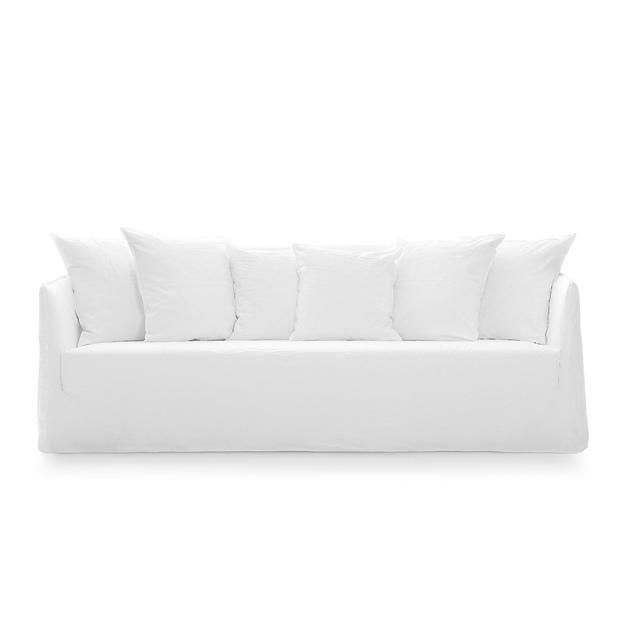 Ghost 12 Sofa Lino Bianco fra Gervasoni