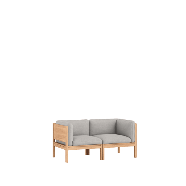 Modular 2 Personers Sofa Med Sider Autum 101 fra Moebe