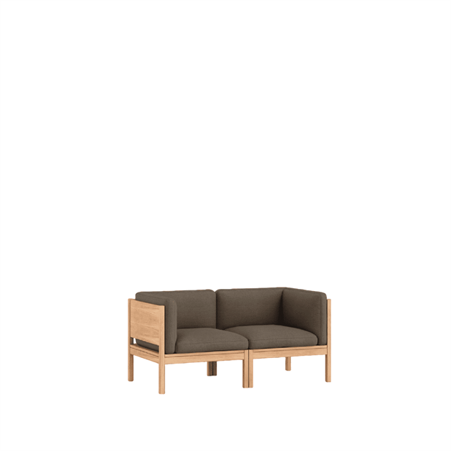 Modular 2 Personers Sofa Med Sider Autum 361 fra Moebe