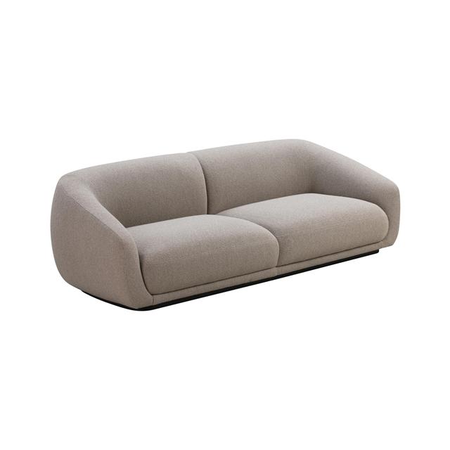 Montholon Sofa 2,5 Seater Cuddle 04 Sort Bejdset Egetræ fra Wendelbo