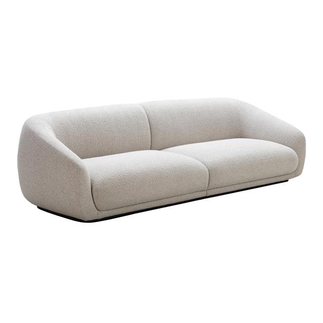 Montholon Sofa 3 Seater Bosa 04 Sort Bejdset Egetræ fra Wendelbo