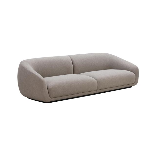 Montholon Sofa 3 Seater Cuddle 04 Sort Bejdset Egetræ fra Wendelbo