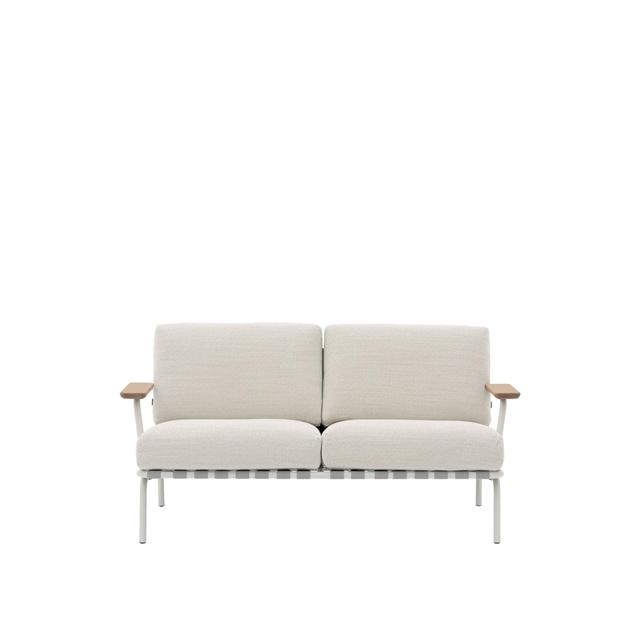 Settle Udendørs 2 Personers Sofa Laze 1 Grå fra Muuto