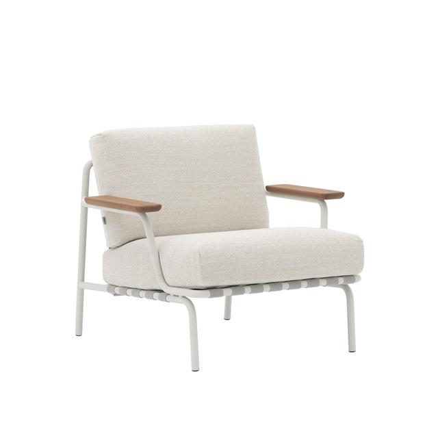 Settle Udendørs Lænestol Laze 1 Grå fra Muuto