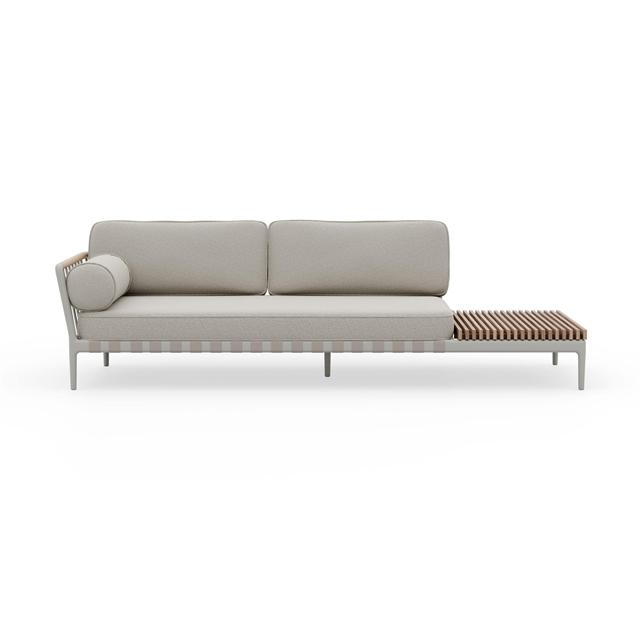 720 Open Air Open End Right Udendørs Sofa Lyse Grå fra Vipp
