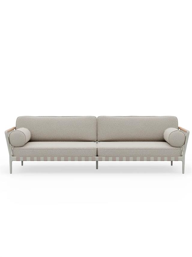 720 Open Air Udendørs 3 Personers Sofa Dune Sand fra Vipp
